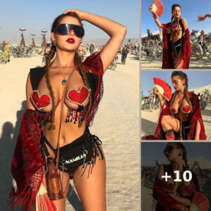 Demi Rose takes fashion risks by securing hearts to her ᴀssets, adding a daring twist to her style that keeps us on the edge.