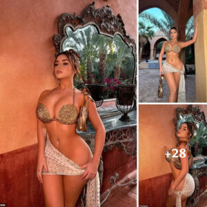 Demi Rose Spotted Without Underwear, Leaves Little to the Imagination ‎