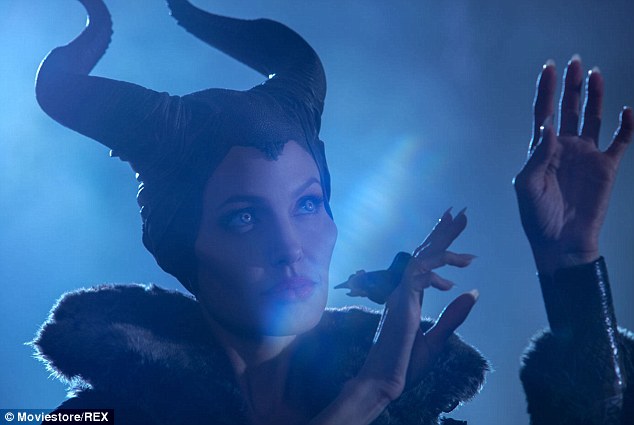 Alter-ego: Angelina plays the wicked 'Mistress of Evil' in Maleficent