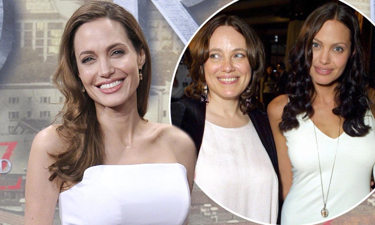 Angelina Jolie fell into acting to help mother 'pay bills' | Daily Mail  Online