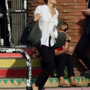 A Day of Relaxation in Los Angeles: Angelina Jolie Enjoying Leisure Time