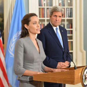 Honoring the resilience and strength of refugees around the world. Angelina Jolie shines a light on World Refugee Day in Washington DC.