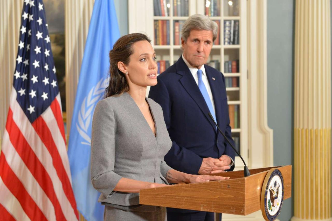 Angelina Jolie - World Refugees Day at the US Department of State in Washington DC