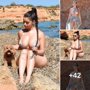 Demi Rose in Hawai enjoys holiday