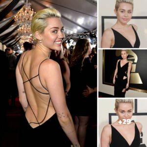 “Miley Cyrus Steals the Show at the 57th GRAMMY Awards in Los Angeles”