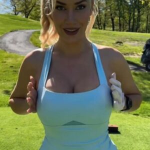 ‘Sєxiest woman alive’ Paige Spiranac almost suffers wardrobe malfunction on golf course