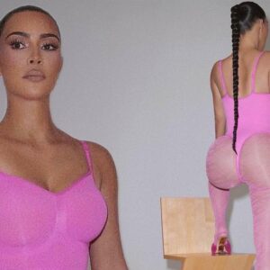 Kim Kardashian is slaying in SKIMS’ new swimwear collection!