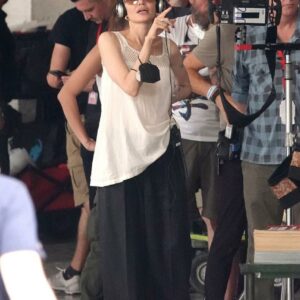 Angelina Jolie Is Hard at Work Directing Her Movie in Italy