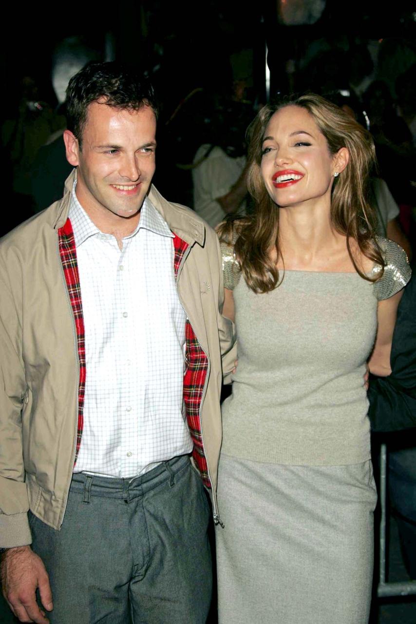 Jonny Lee Miller And Angelina