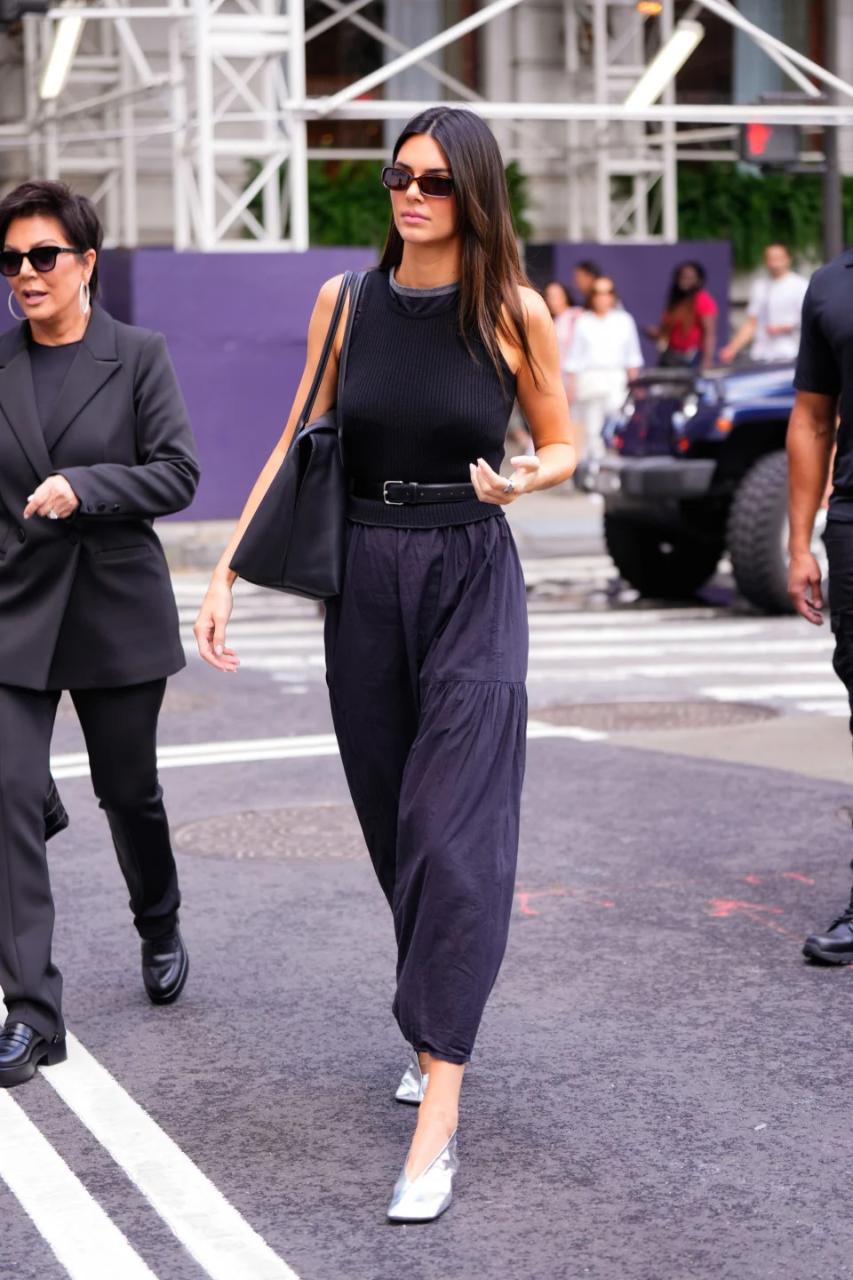 Kendall Jenner on September 12th in New York City. Getty Images.