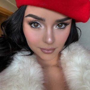 Demi Rose has fun in London town
