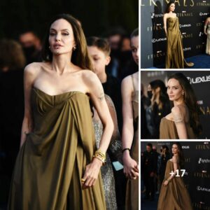 Enchanting Family Moments: Angelina Jolie Shines with Her Children at ‘The Eternals’ Premiere