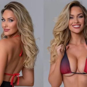 Patrick Mahomes leaves golf influencer Paige Spiranac breathless