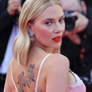 Scarlett Johansson’s Cannes Look Gave Us a Great View of Her Back Tattoo