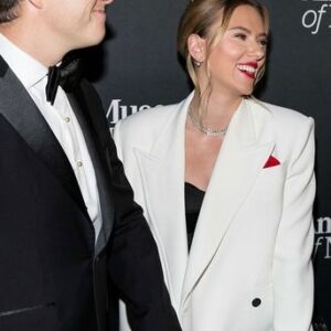 Scarlett Johansson and Husband Colin Jost Look So in Love on Rare Red Carpet Date Night