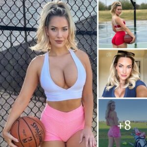 Paige Spiranac gets into the March Madness spirit