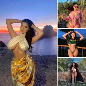 Step into paradise with Demi Rose Her breathtaking curves and fierce fashion sense are turning heads wherever she goes.