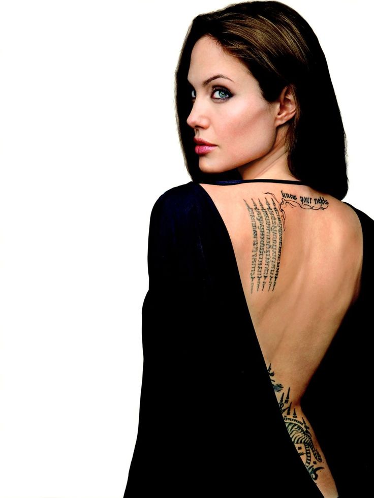 angelina jolie | Angelina jolie tattoo, Angelina jolie pictures, Angelina jolie