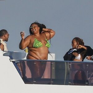 Dripping in glamour and confidence, Lizzo brings the heat on deck of a megayacht. Serving looks for days with luxury vibes to match. Dripping in glamour and confidence, Lizzo brings the heat on deck of a megayacht. Serving looks for days with luxury vibes to match.