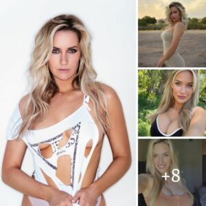 Paige Spiranac looks stunning with 12 pounds less and showing her natural hair color.