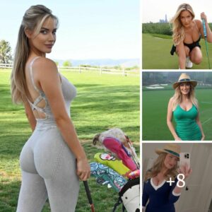 Paige Spiranac sends Masters APOLOGY to her followers as the golf influencer can’t update her fans from the course due to Augusta’s no-phones policy – but says she’s having ‘the best time’ being phone free!