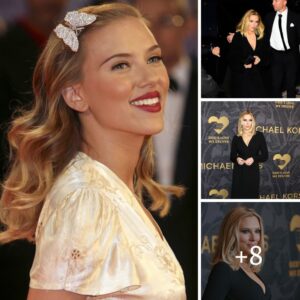 Scarlett Johansson highlights size 2 figure in plunging black dress – pH๏τos