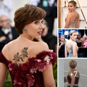 Scarlett Johansson Shows Off New Back Tattoo on ‘Avengers’ Set: Pic