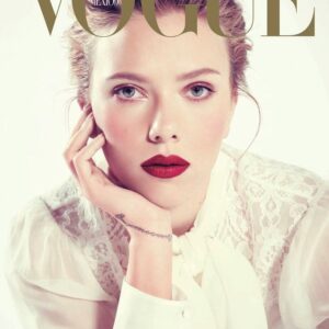 Scarlett Johansson And Bae Doona Grace Cover Of April Issue Of Vogue Magazine