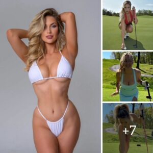 Paige Spiranac shows off underboob in skimpy white ʙικιɴι as fans say ‘easily the most beautiful woman on the planet’