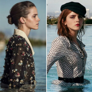 Emma Watson Shines on the Front Page of PORTER Publication vs