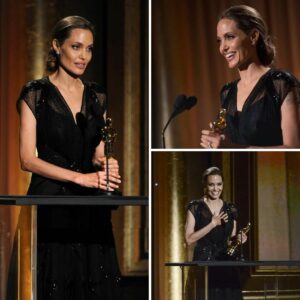 Angelina Jolie’s heartfelt tribute to her late mother at the Governors Awards was filled with emotion, moving words, and tearful memories.