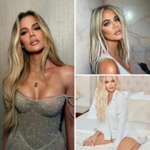 Through heartbreak and challenges, Khloe Kardashian shines as a Hollywood pinup, exuding glamour and confidence that radiate her unwavering strength.