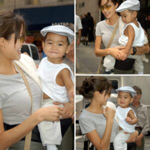 Angelina Jolie and Maddox enjoy a heartwarming day out in the vibrant city that never sleeps. Bonding time amidst the bustling energy of NYC.