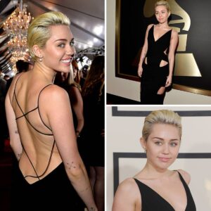 Miley Cyrus brought her Agame to the 57th GRAMMY Awards in Los Angeles, dazzling fans with an unforgettable performance that stole the show.