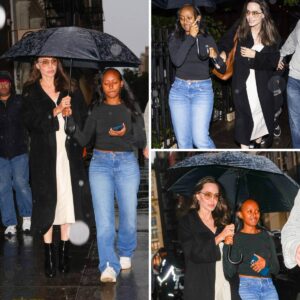 Angelina Jolie and her children took on NYC in style, hitting the shops for a day of shopping and bonding. A perfect family adventure in the city!