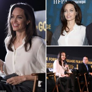 Stealing the spotlight at the PreGolden Globes event, Angelina Jolie’s radiant charm and elegance lit up Los Angeles like a true Hollywood star.