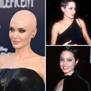 Daring and fearless, Angelina Jolie embraces a bold evolution with her shaved head look. Witness her captivating transformation like never before.