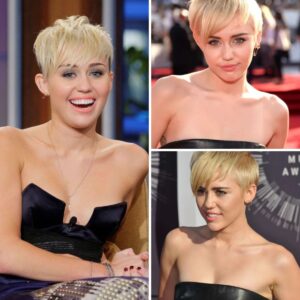 Embodiment of hair transformations MileyCyrus effortlessly rocks every style from pixie cuts to flowing locks, setting trends with each look she serves.