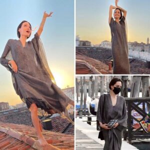 Angelina Jolie’s breathtaking rooftop pH๏τoshoot in Italy has the internet buzzing! Her beauty and elegance captured hearts worldwide.