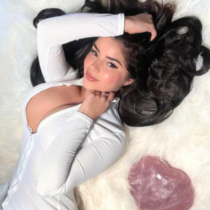 Demi Rose looking like a vision in white  Embracing elegance and grace effortlessly. Just stunning!