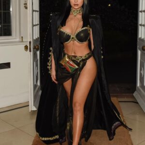 Transport yourself to another era as Demi Rose channels the allure of an Egyptian goddess at her themed birthday celebration. Witness ancient magic in motion!