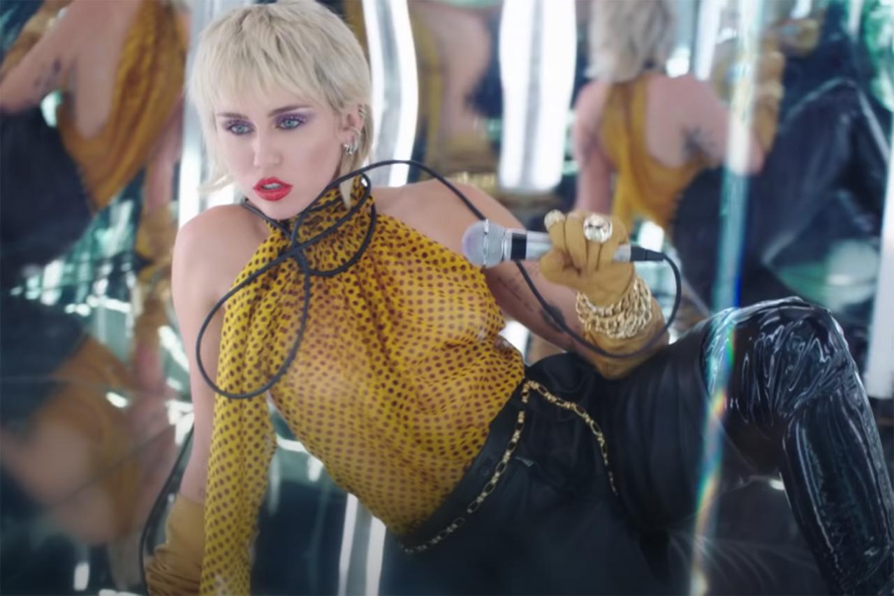 Miley Cyrus' new 'Midnight Sky' music video is a fashion feast