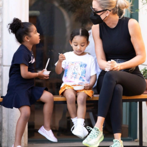 Khloe Kardashian shines bright while making memories with her little ones in Calabasas. Family time is everything!