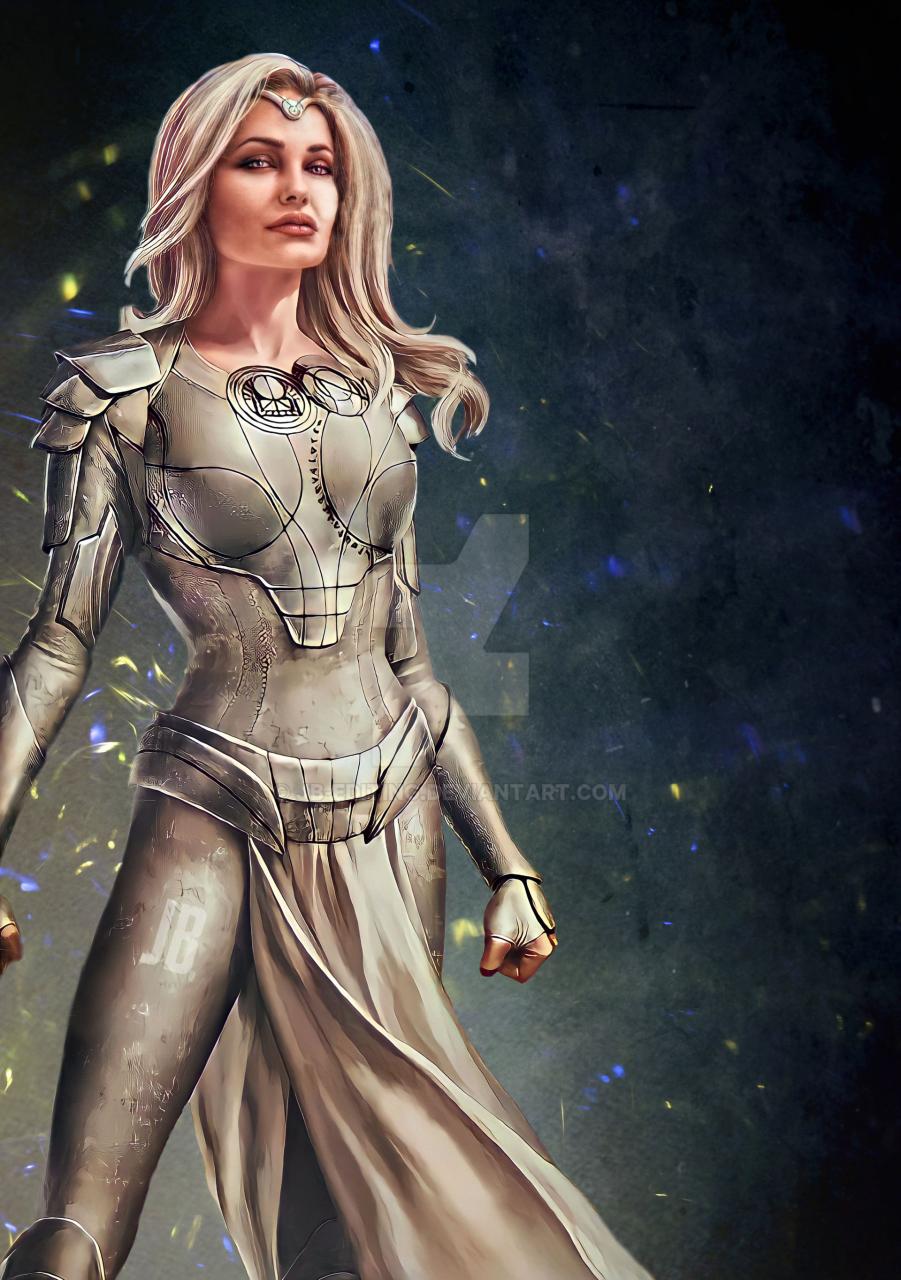 The Eternals Thena Angelina Jolie By JB-EDITING On, 44% OFF